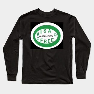 Global Citizen Visa Free Long Sleeve T-Shirt